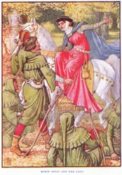 Robin des Bois et la dame