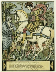 Le prince demande des directions, du livre d