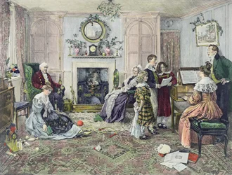 Chants de Noël (aquatinte de 20833)