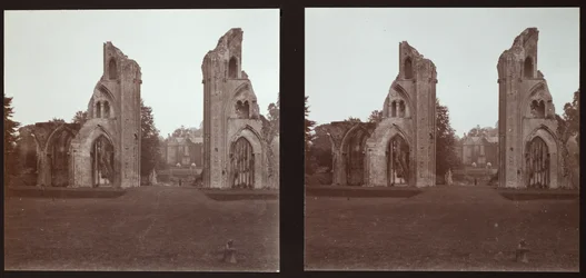 Abbaye de Glastonbury, Glastonbury, Mendip, Somerset, 1913