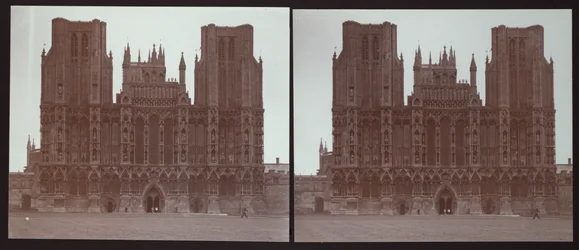 Cathédrale de Wells, Cathedral Green, Wells, Mendip, Somerset