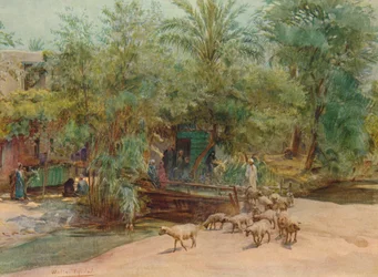 Le village de Marg, vers 1905, 1912