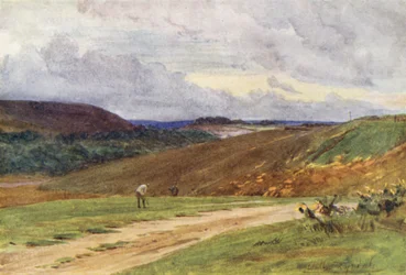 Wessex : Les parcours de golf de Broadstone, près de Poole
