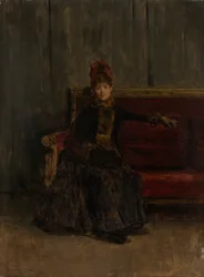 Dame assise