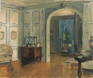 Le Salon Carré de la Villa Trianon, vers 1910