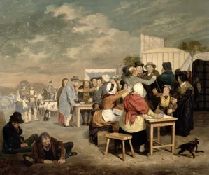 Scène de la Foire de la Toussaint