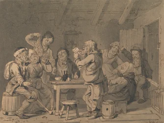 Scène familiale humoristique