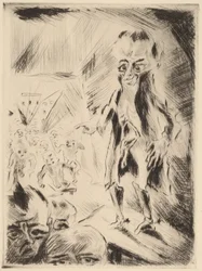 Scène dans le café avec l