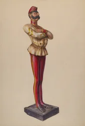 Figure de magasin de cigares, vers 1937