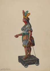 Indien de magasin de cigares, vers 1936