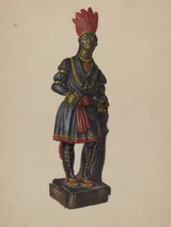 Indien de magasin de cigares, vers 1936
