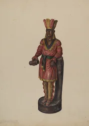 Indien de magasin de cigares, vers 1936