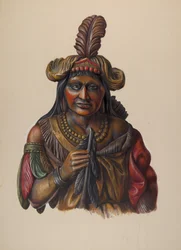 Indien de magasin de cigares, vers 1937