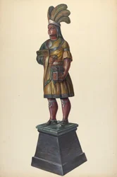 Indien de magasin de cigares, vers 1937