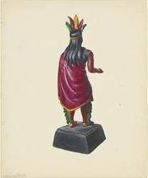 Indien de magasin de cigares, vers 1937