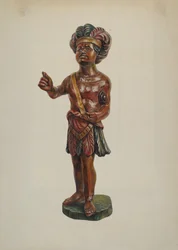 Indien de magasin de cigares, vers 1940