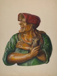 Figure de taverne, vers 1937