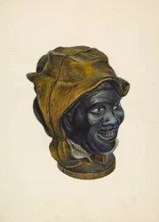 Tirelire jouet : tête d