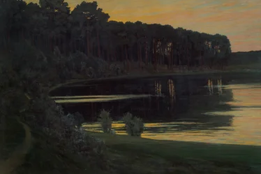 Lac Grunewald, 1895