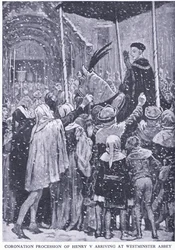 Procession du couronnement d