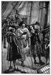 Illustration de Walter Paget pour le roman « L