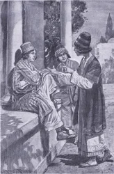 Le serment de trois camarades, illustration de My Magazine