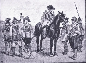 Types de soldats cromwelliens, de l