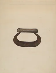 Couteau à hacher, vers 1937