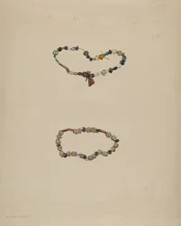 Perles de commerce, vers 1936