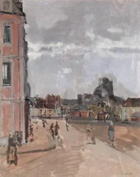 Dieppe, vue vers St Jacques, c.1898