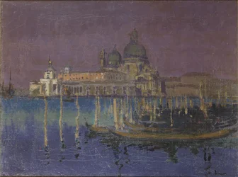 Nocturne : La Dogana et Santa Maria della Salute, Venise, 1896