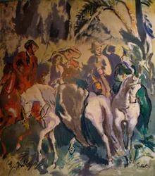 Le buisson, vers 1930-1935