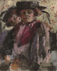 La Fille aux fleurs; Deux femmes