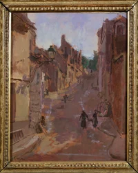 La colline à Neuville, vers 1890-95