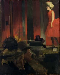 Le music-hall, 1889