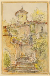 Un escalier