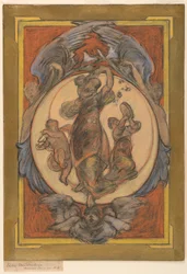 Étude pour "La Lune Croissante"