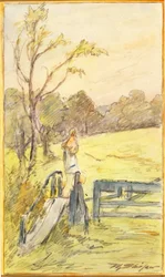Le toboggan de la porte