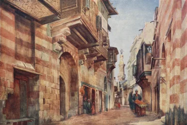Le Caire : Sharia Darb El Gamamiz