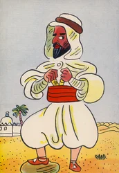 Les costumes fous de Walter Trier : Afrique du Nord