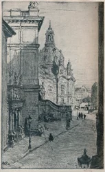 Judenhof, Dresde, vers 1913