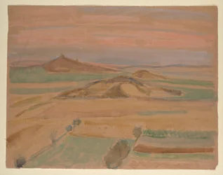 Paysage vallonné