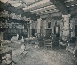 La salle des boucaniers, Carlyle Club, Piccadilly, 1915