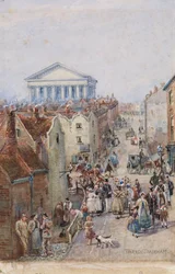 Rue de la colline, 1850