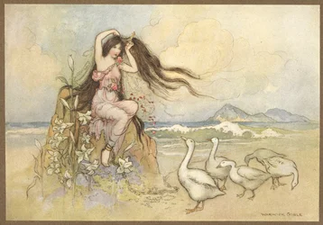 Marziella sur le rivage, de Les Deux Gâteaux