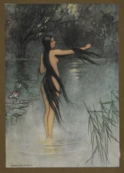 Planche 29: "Quand elle sortit de l