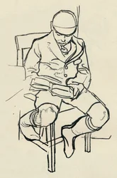 Garçon lisant, c1900