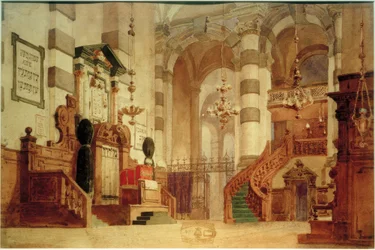 Vue intérieure de la cathédrale