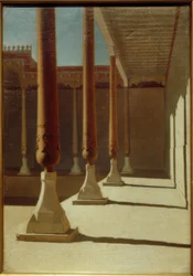 Galerie dans la citadelle de Samarkand