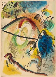 Aquarelle IX (Avec des traits noirs)